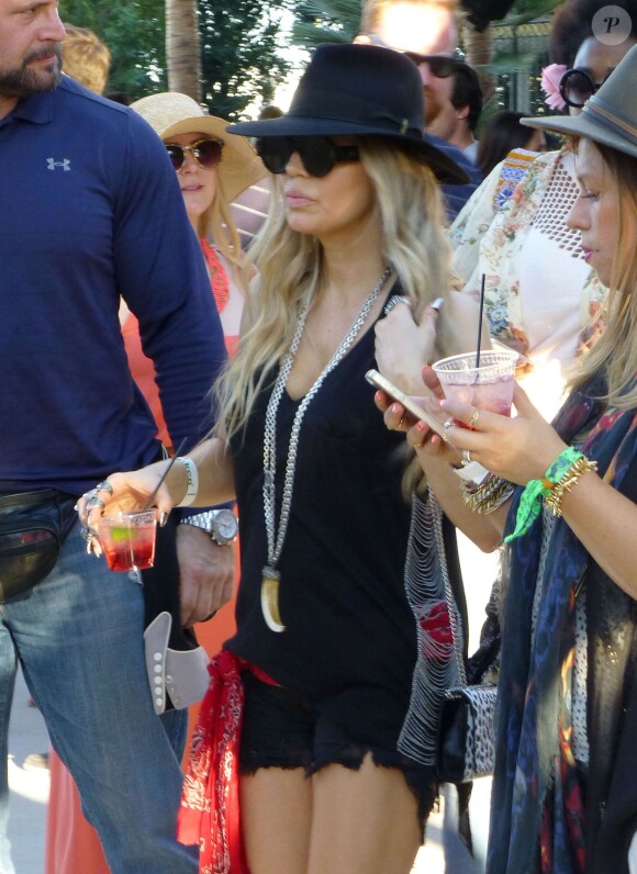 Fergie lors du premier jour du festival de Coachella, le 11 avril 2014. 