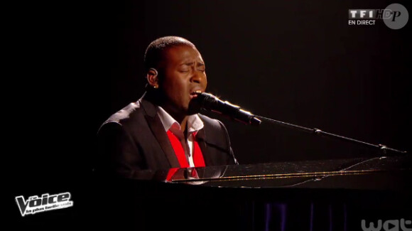 Wesley en live  dans The Voice 3 sur TF1 le samedi 12 avril 2014