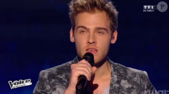 Charlie en live dans The Voice 3, sur TF1, le samedi 12 avril 2014