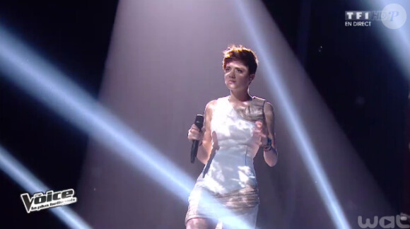 Élodie en live dans The Voice 3, le samedi 12 avril 2014, sur TF1