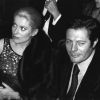 Marcello Mastroianni et Catherine Deneuve à Paris, le 26 janvier 1972.