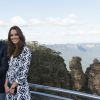 Le prince William et Kate Middleton ont pu admirer les rochers des Trois Soeurs et la vallée Jamison dans les Montagnes Bleues lors de leur visite officielle en Australie, le 17 avril 2014.