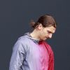 Zlatan Ibrahimovic est à Malmoe après l'annonce de la mort de son frère Aleksander Djordjeiv. Il s'est rendu au stade pour s'entraîner, le 11 avril 2014.