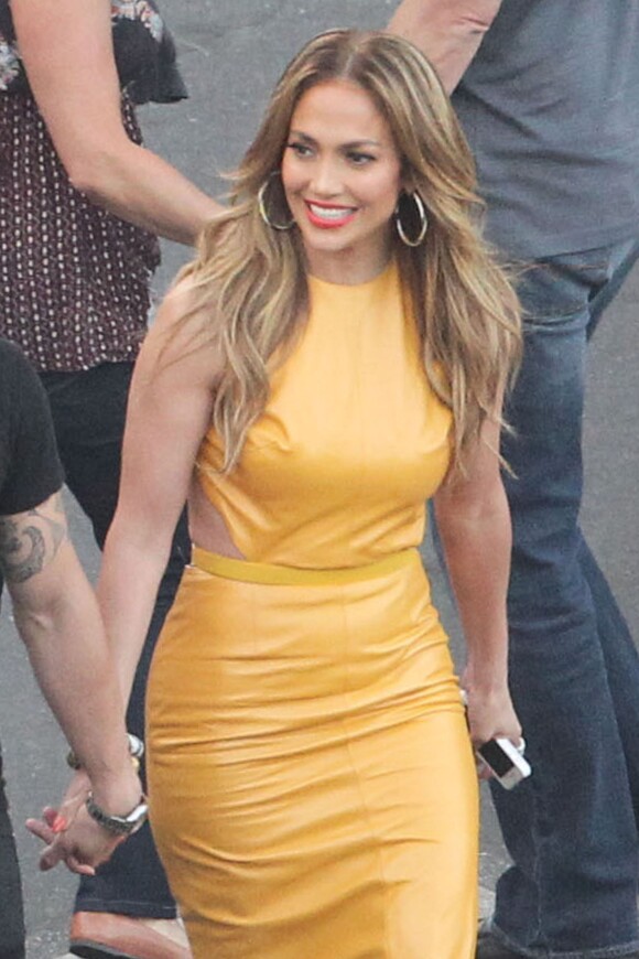 Jennifer Lopez à Los Angeles, le 16 avril 2014.
