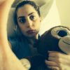 Lady Gaga ou le hamster triste. La diva a partagé une photo d'elle après s'être fait retirer les dents de sagesse. Le 18 avril 2014.
