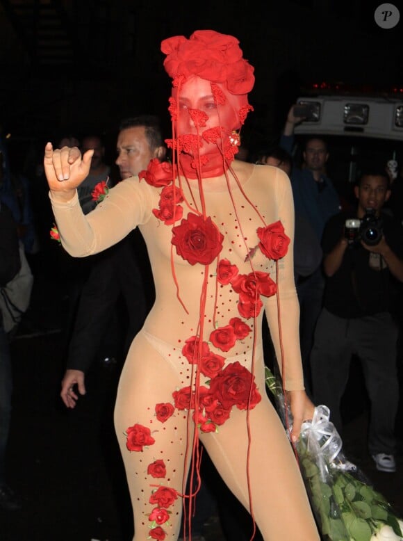 Lady Gaga à New York, le 28 mars 2014. 
