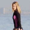 Rosie Huntington-Whiteley est sexy, même lors d'un dimanche à la plage ! La belle profite de Malibu, en mars 2012