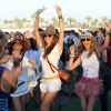 Alessandra Ambrosio - People lors du 1er jour du Festival de Coachella à Indio, le 11 avril 2014.