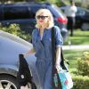 Gwen Stefani se rend chez ses parents pour Pâques, avec son mari Gavin Rossdale et leurs trois garçons. Los Angeles, le 20 avril 2014.