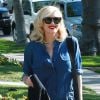 Gwen Stefani se rend chez ses parents pour Pâques avec son mari Gavin Rossdale et leurs trois garçons. Beverly Hills, Los Angeles, le 20 avril 2014.