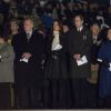 Le prince William et Kate Middleton ont assisté à une messe à 5h30 le 25 avril 2014 à Canberra, pour célébrer l'Anzac day à la mémoire des soldats morts au champ d'honneur.