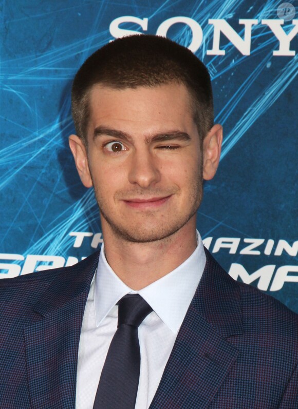 Andrew Garfield à la première de The Amazing Spider-Man 2 au Ziegfeld Theater de New York, le 24 avril 2014.