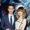 Andrew Garfield et Emma Stone à la première de The Amazing Spider-Man 2 au Ziegfeld Theater de New York, le 24 avril 2014.