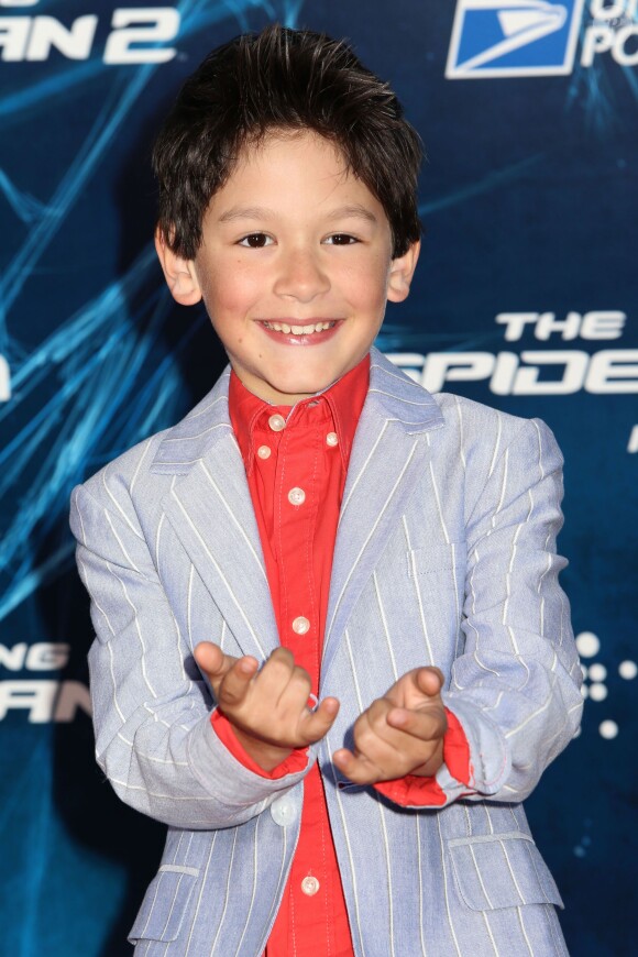 Jorge Vega à la première de The Amazing Spider-Man 2 au Ziegfeld Theater de New York, le 24 avril 2014.
