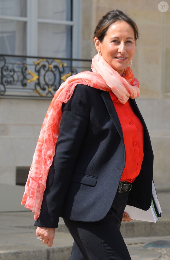 Ségolène Royal à Paris, le 23 avril 2014.