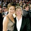 Ellen DeGeneres et Alexandra Hedison aux Emmy Awards à Los Angeles le 19 septembre 2004