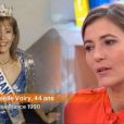  Gaëlle Voiry évoque son expérience pendant et après Miss France sur France 2 dans Toute une histoire, le mercredi 30 avril 2014 
  
  