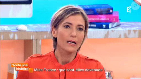 Gaëlle Voiry évoque son expérience pendant et après Miss France sur France 2 dans Toute une histoire, le mercredi 30 avril 2014