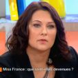  Valérie Claisse évoque son expérience pendant et après Miss France sur France 2 dans Toute une histoire, le mercredi 30 avril 2014 
  
  