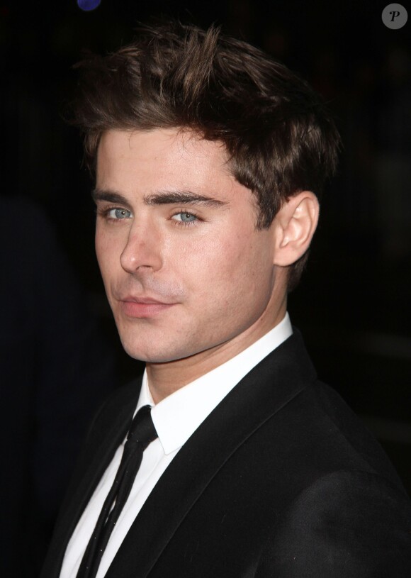 Zac Efron - Première du film "Are We Officially Dating?" ("That Awkward Moment") à Los Angeles, le 27 janvier 2014.