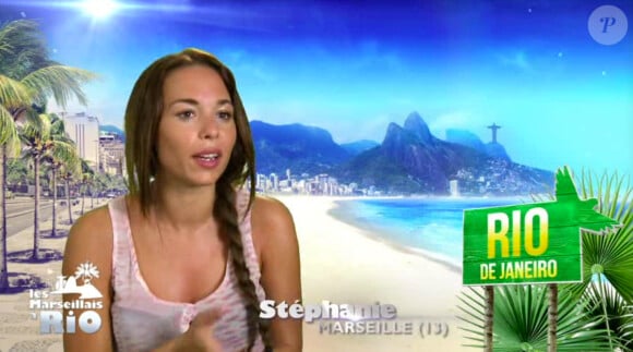 Stéphanie, sous le charme de Benjamin (Les Marseillais à Rio, épisode 46 diffusé le vendredi 2 mai 2014)