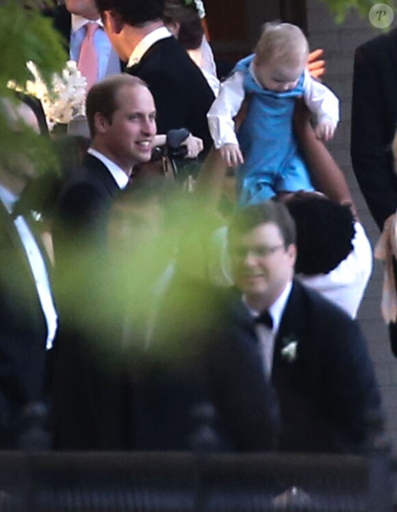 Les princes William et Harry prenaient part le 3 mai 2014 à Memphis au mariage de leur ami Guy Pelly avec Elizabeth Wilson, héritière de l'empire hôtelier Holiday Inn.