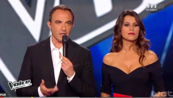 Karine Ferri : déesse sexy dans une robe au décolleté envoûtant sur le plateau de The Voice 3, sur TF1