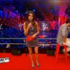 Karine Ferri : somptueuse dans une robe Asiam de Shy'm sur le plateau de The Voice 3, sur TF1