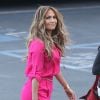 Jennifer Lopez arrive sur le plateau de l'émission "America Idol" à Hollywood, le 3 avril 2014.