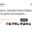  Chris Evert r&eacute;agit &agrave; la mort de Elena Baltacha - mai 2014. 