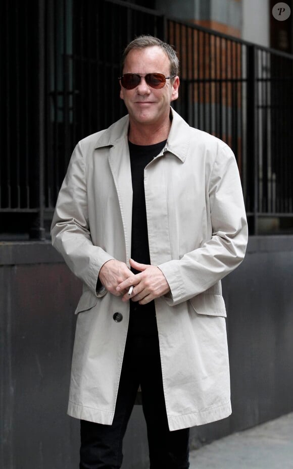 Kiefer Sutherland à New York, le 3 mai 2014.
