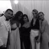 Riccardo Tisci (directeur artistique de Givenchy), Naomi Campbell, Kim Kardashian, Cara Delevingne et Kate Bosworth lors du Met Gala, au Metropolitan Museum of Art. New York, le 5 mai 2014.