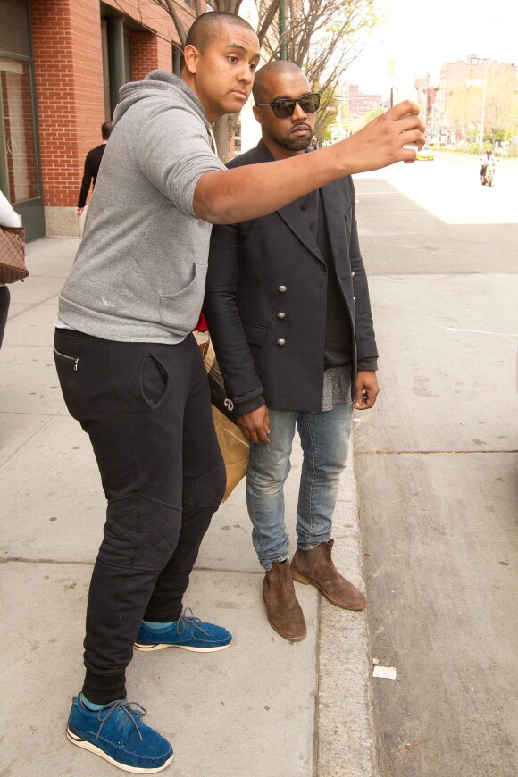 Kanye West à New York, le 6 mai 2014.