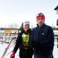 Pippa Middleton et son frère James lors de la course à skis Vasaloppet en Suède en mars 2012