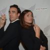 Lola Dewaere et Nicolas Ullman en couple et complices, lors de la soirée Gleenway à Paris, le 6 mai 2014.