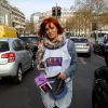 Fauve Hautot - 1ère édition des Journées Nationales Contre la Leucémie à Paris, coordonnée par les associations "Laurette Fugain" et "Cent Pour Sang la Vie", le 29 mars 2014.