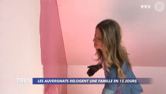 Sophie Thalmann dans "Tous ensemble" sur TF1. Le 10 mai 2014.