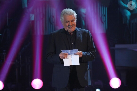 Roland Magdane - Enregistrement de l'émission "Les années bonheur", diffusée le 17 mai 2014.