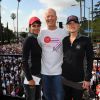 Halle Berry, Bruce Willis et Christina Applegate lors de la 21e course EIF Revlon Run/Walk For Women à Los Angeles, le 10 mai 2014.