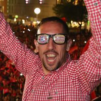 Franck Ribéry et Pep Guardiola : Enfants, blagues et bière pour fêter le titre