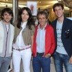 Alain Prost : Entouré de ses enfants, il présente ses créations familiales