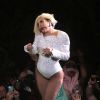 Lady Gaga se produit au Madison Square Garden de New York dans le cadre de son "ArtRave : The Artpop Ball Tour", le 13 mai 2014.