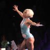 Lady Gaga en concert dans le cadre de son "ArtRave : The Artpop Ball Tour" au Madison Square Garden de New York, le 13 mai 2014.