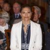 Le roi Carl XVI Gustaf de Suède, la reine Silvia, la princesse Victoria et le prince Daniel ainsi que le prince héritier Haakon de Norvège étaient réunis le 5 mai 2014 au palais royal à Stockholm à l'occasion des 200 ans de la Constitution norvégienne, marquées par une cérémonie dans la bibliothèque Bernadotte et un concert en la chapelle royale.