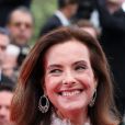  Carole Bouquet, membre du jury, pour l'ouverture du 67e Festival du film de Cannes le 14 mai 2014 