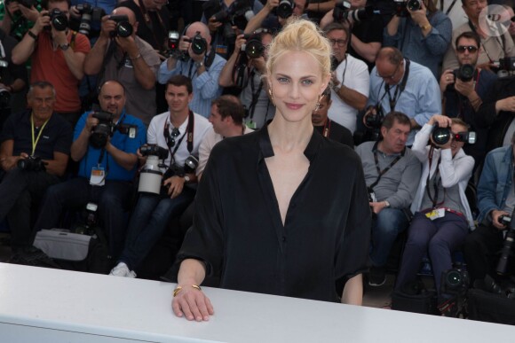 Aymeline Valade - Photocall du film "Saint Laurent" lors du 67e festival international du film de Cannes, le 17 mai 2014.