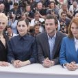 Aymeline Valade, Amira Casar, Gaspard Ulliel, Léa Seydoux - Photocall du film "Saint Laurent" lors du 67e festival international du film de Cannes, le 17 mai 2014.