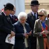 La reine Elizabeth II est venue voir son cheval Tower Bridge au premier jour du Royal Windsor Horse Show, le 14 mai 2014