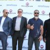 Sylvester Stallone, Jason Statham, Harrison Ford, Mel Gibson, Wesley Snipes - Les acteurs du film "Expendables 3" au photocall du film devant le Carlton dans le cadre du 67e festival du film de Cannes, le 18 mai 2014.