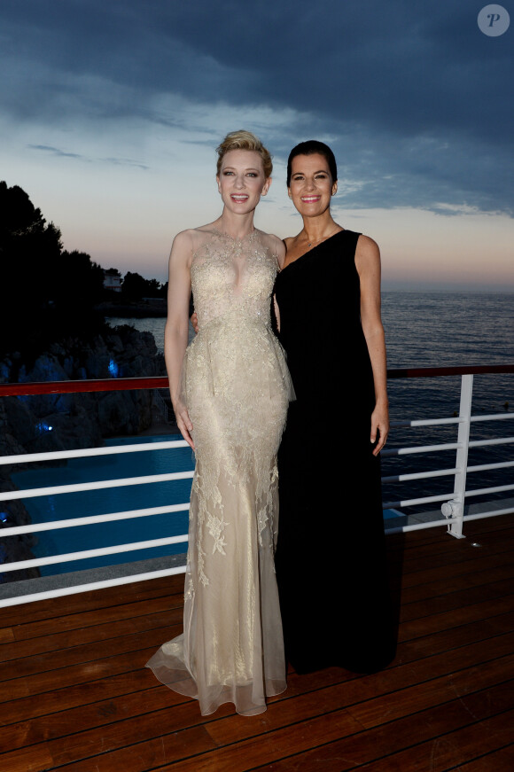Cate Blanchett et Roberta Armani - Soirée Vanity Fair Armani à l'Eden Roc au cap d'Antibes le 17 mai 2014